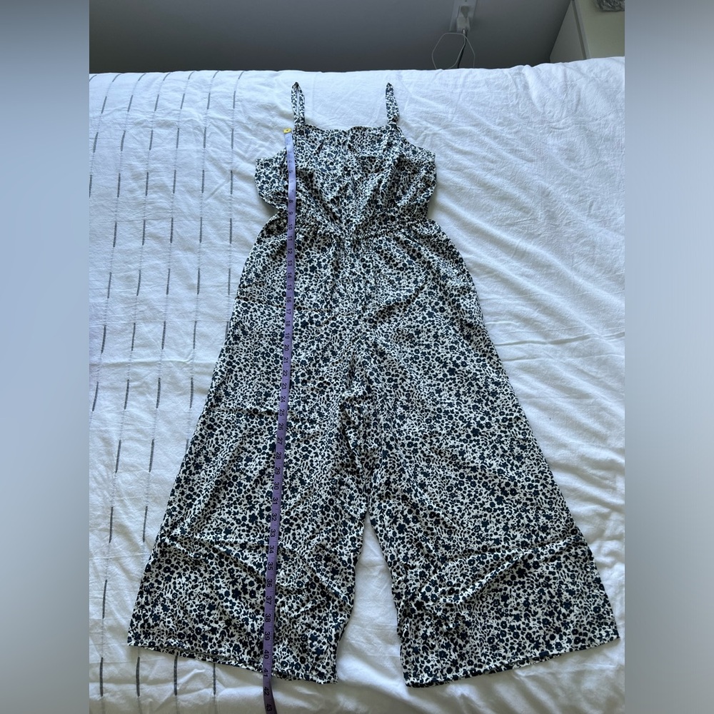 GAP Monochrome Floral Jumpsuit